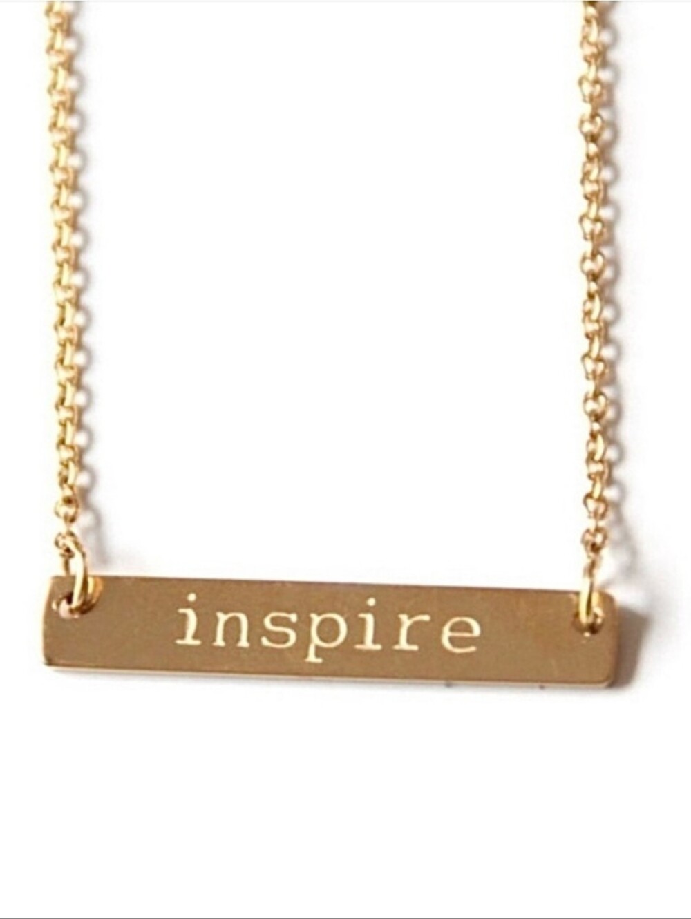 JOOK AND NONA 18k Gold Plated Necklace “Inspire”NWT